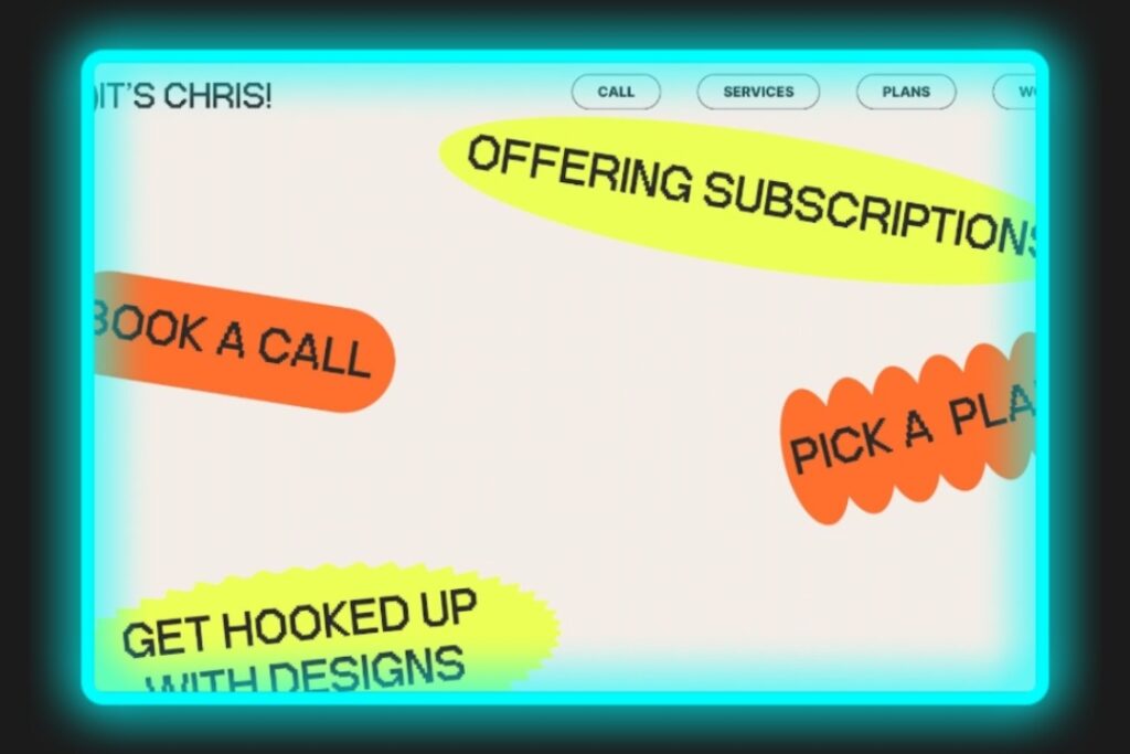 Imagen de 11 tendencias de diseño web atractivas para 2023 La nostalgia y la estética Y2K