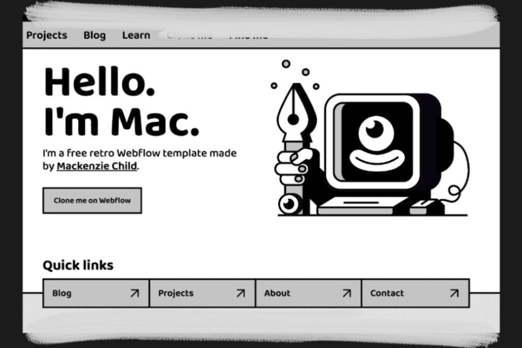Imagen de 11 tendencias de diseño web atractivas para 2023 Cursores únicos