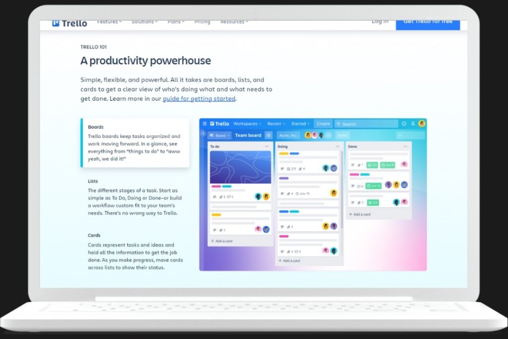 Imagen de 11 tendencias de diseño web atractivas para 2023 Trello
