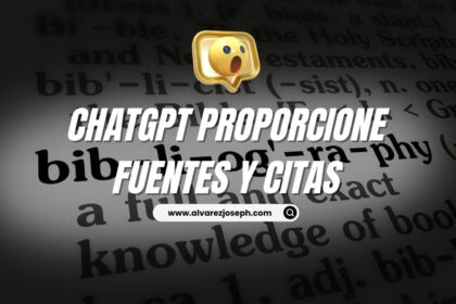 Cómo hacer que ChatGPT proporcione fuentes y citas - 21