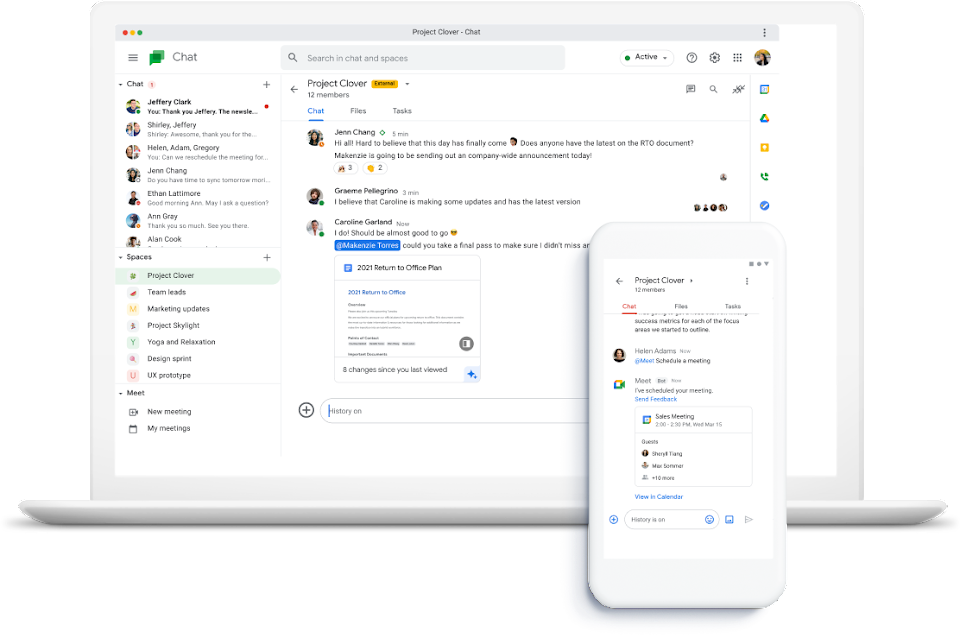 Imagen de Maximiza la comunicación y colaboración en tu empresa con Google Chat: Descubre todo lo que necesitas saber Maximiza la comunicación y colaboración en tu empresa con Google Chat: Descubre todo lo que necesitas saber - 9