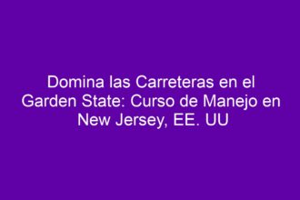Domina las Carreteras en el Garden State: Curso de Manejo en New Jersey, EE. UU - 8