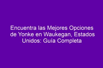 Encuentra las Mejores Opciones de Yonke en Waukegan, Estados Unidos: Guía Completa - 8