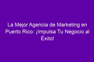 La Mejor Agencia de Marketing en Puerto Rico: ¡Impulsa Tu Negocio al Éxito! - 8
