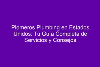 Plomeros Plumbing en Estados Unidos: Tu Guía Completa de Servicios y Consejos - 8
