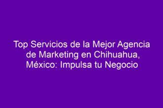 Top Servicios de la Mejor Agencia de Marketing en Chihuahua, México: Impulsa tu Negocio - 8