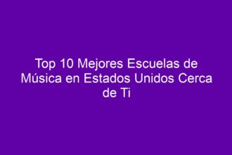 Top 10 Mejores Escuelas de Música en Estados Unidos Cerca de Ti - 8