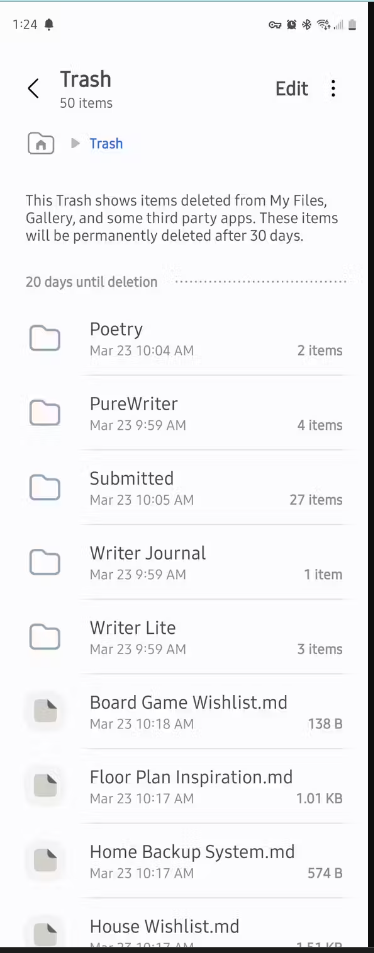 Cómo Vaciar la Papelera en Android - 11