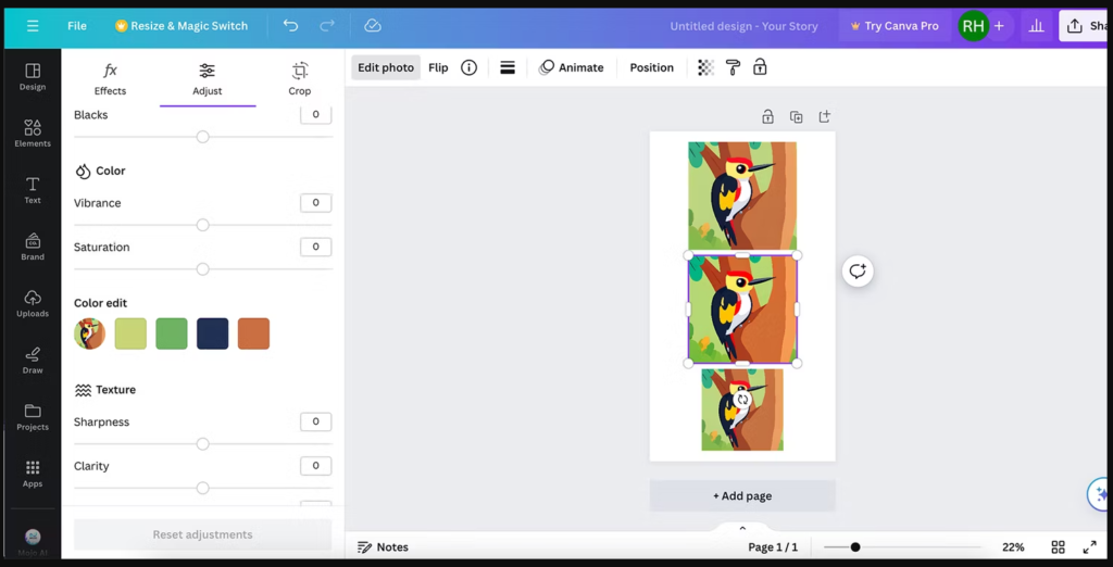 Cómo mejorar tus imágenes generadas por IA con Canva - 9