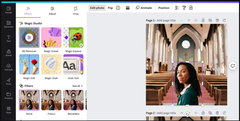 Cómo mejorar tus imágenes generadas por IA con Canva - 13