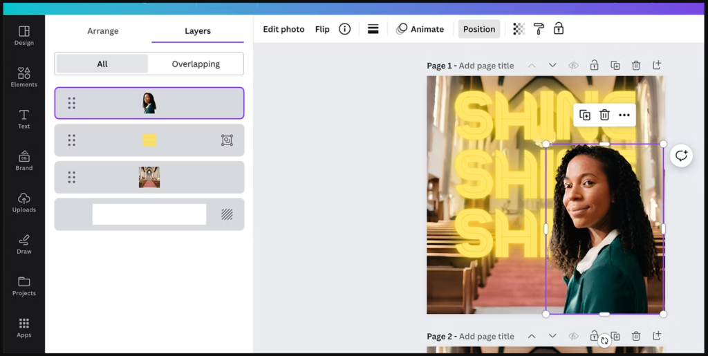 Cómo mejorar tus imágenes generadas por IA con Canva - 14