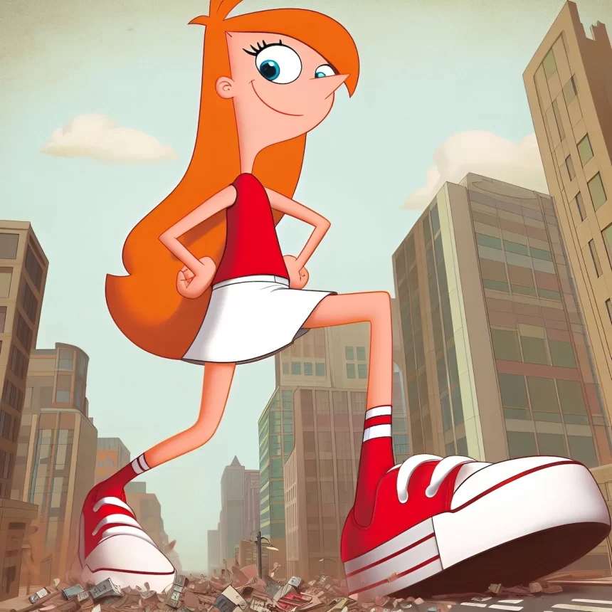 ¿Cómo se vería Candace de Phineas & Ferb en la vida real, según la inteligencia artificial? - 7