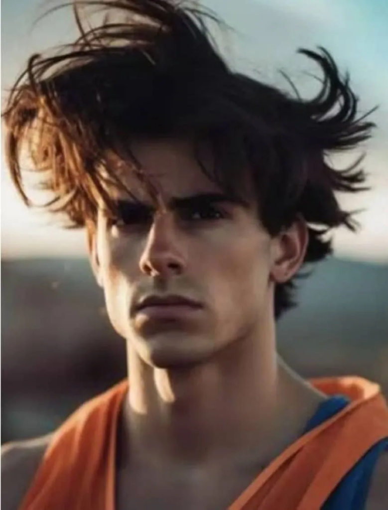Cómo se vería Goku en la vida real, según la inteligencia artificial - 8