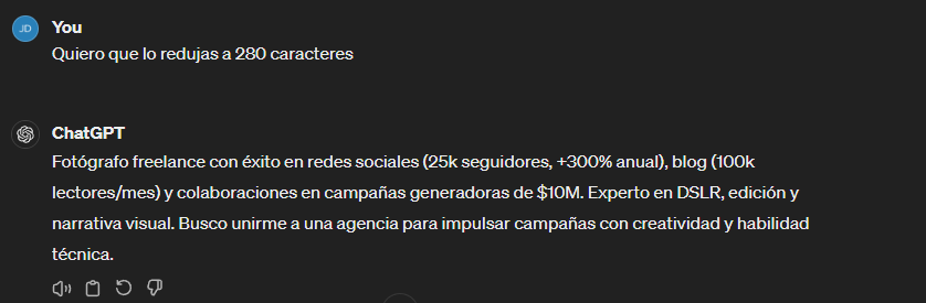 Cómo Hacer que Tu Currículum Destaque con ChatGPT - 10