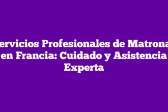 Servicios Profesionales de Matronas en Francia: Cuidado y Asistencia Experta