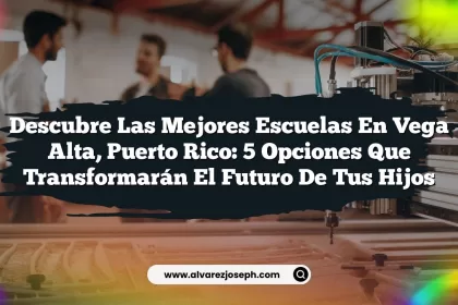 Descubre las Mejores Escuelas en Vega Alta, Puerto Rico: 5 Opciones que Transformarán el Futuro de tus Hijos