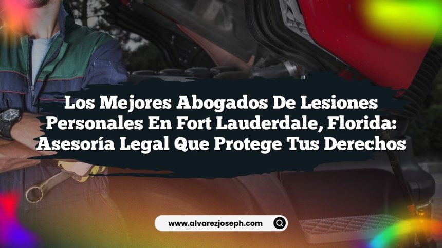 Los Mejores Abogados de Lesiones Personales en Fort Lauderdale, Florida: Asesoría Legal que Protege tus Derechos