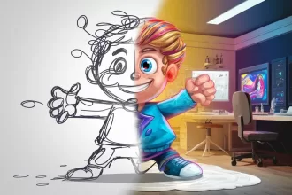 Cómo Scribble Diffusion Transforma Tus Garabatos en Arte Digital - 11