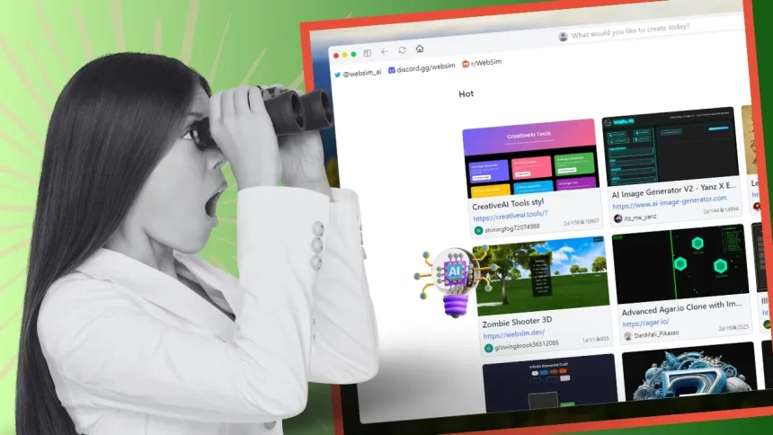 ¿Qué es websim.ai y cómo te permite crear sitios web con IA en minutos? - 7