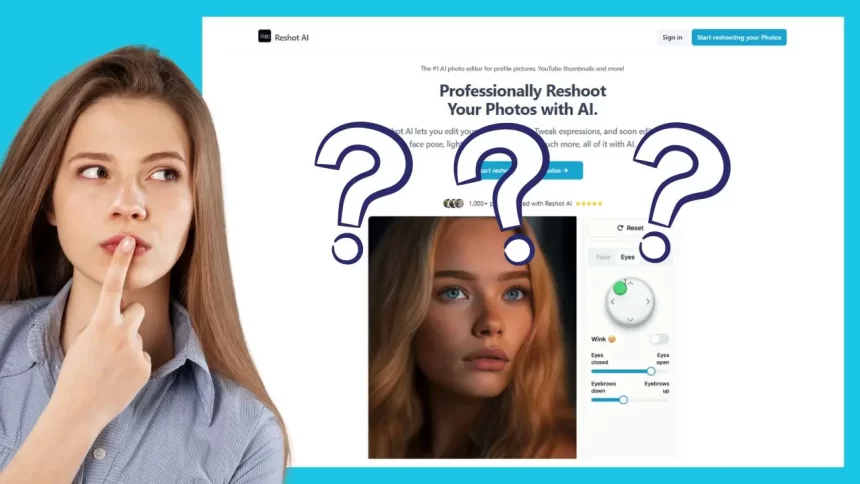Reshot AI: The photo editor with AI that promises to change the game (but does it succeed?)