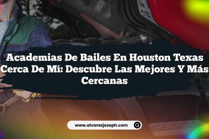 Academias De Bailes En Houston Texas Cerca De Mí: Descubre Las Mejores y Más Cercanas
