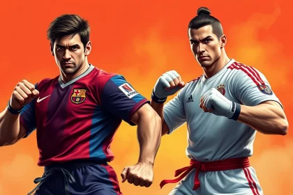Así se Verían Messi y Cristiano en Street Fighter: Increíble Fusión Hecha por IA - 28
