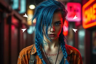 ¿Cómo se vería Jinx de League of Legends en la vida real? La IA tiene la respuesta - 13