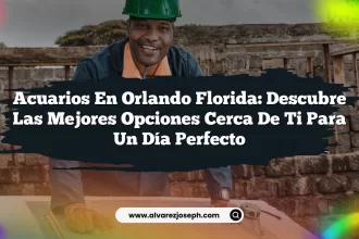 Acuarios en Orlando Florida: Descubre las Mejores Opciones Cerca de Ti para un Día Perfecto