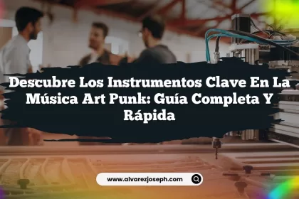 Descubre los Instrumentos Clave en la Música Art Punk: Guía Completa y Rápida