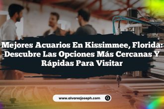 Mejores Acuarios en Kissimmee, Florida: Descubre las Opciones Más Cercanas y Rápidas para Visitar