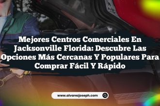 Mejores Centros Comerciales en Jacksonville Florida: Descubre las Opciones Más Cercanas y Populares para Comprar Fácil y Rápido