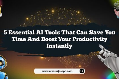 5 Essential AI Tools That Can Save You Time and Boost Your Productivity Instantly