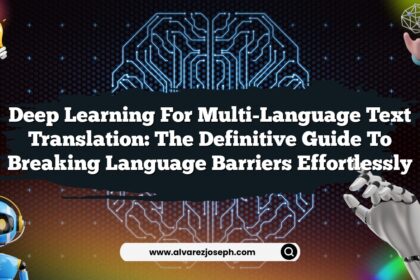 Deep Learning for Multi-Language Text Translation: The Definitive Guide to Breaking Language Barriers Effortlessly