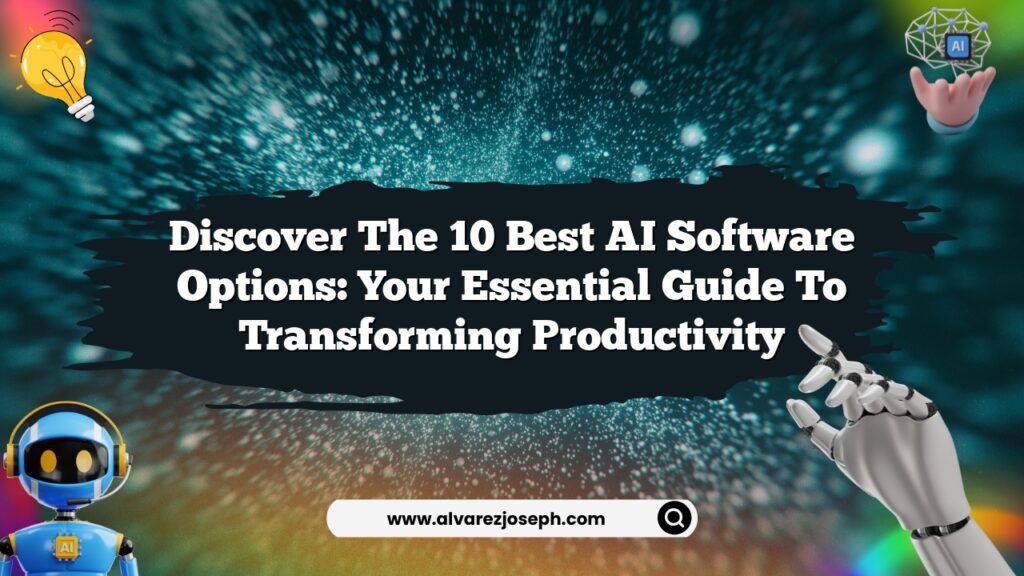Discover the 10 Best AI Software Options: Your Essential Guide to ...