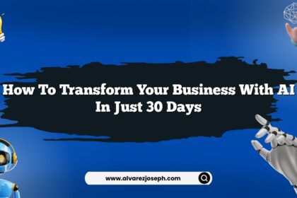 How to transform your business with AI in just 30 days