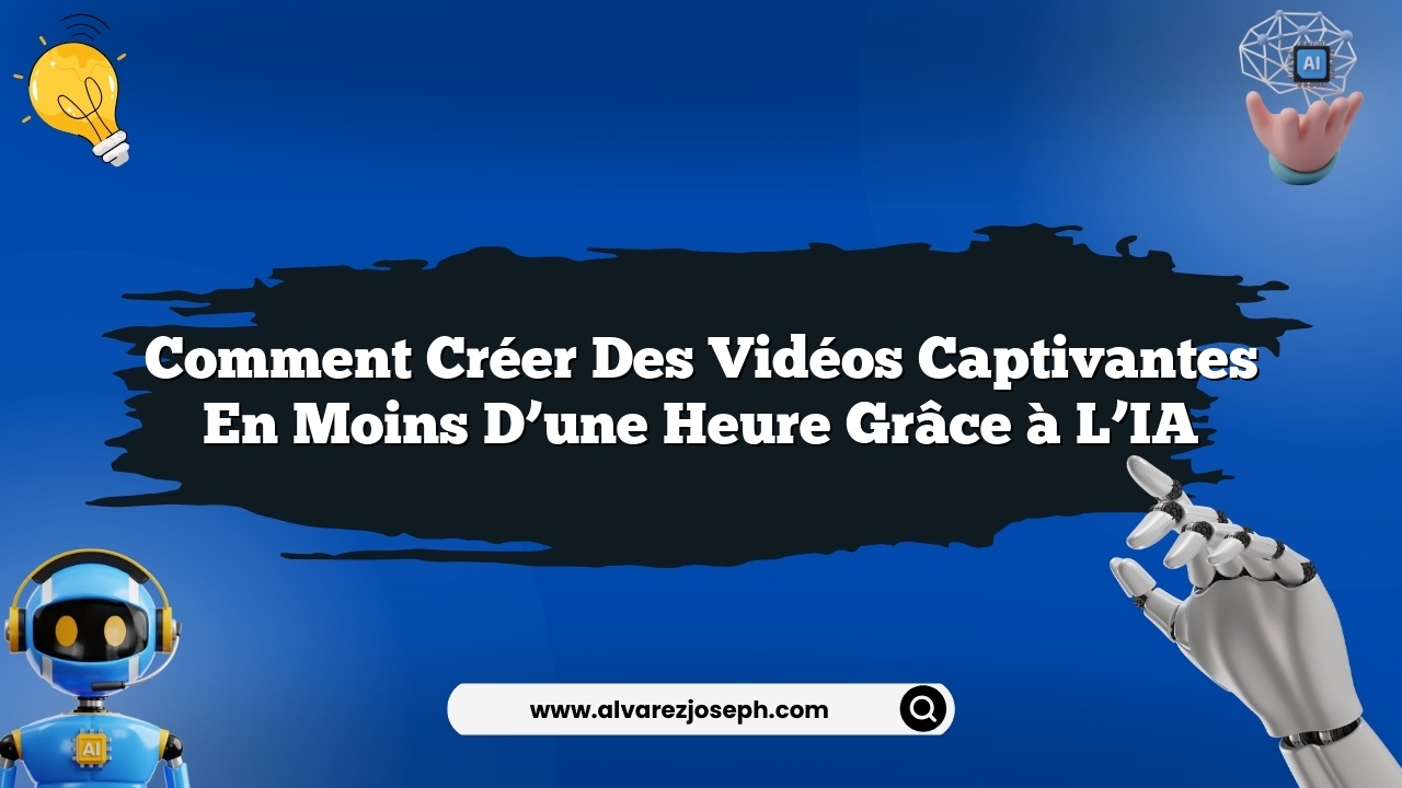 Comment créer des vidéos captivantes en moins d’une heure grâce à l’IA