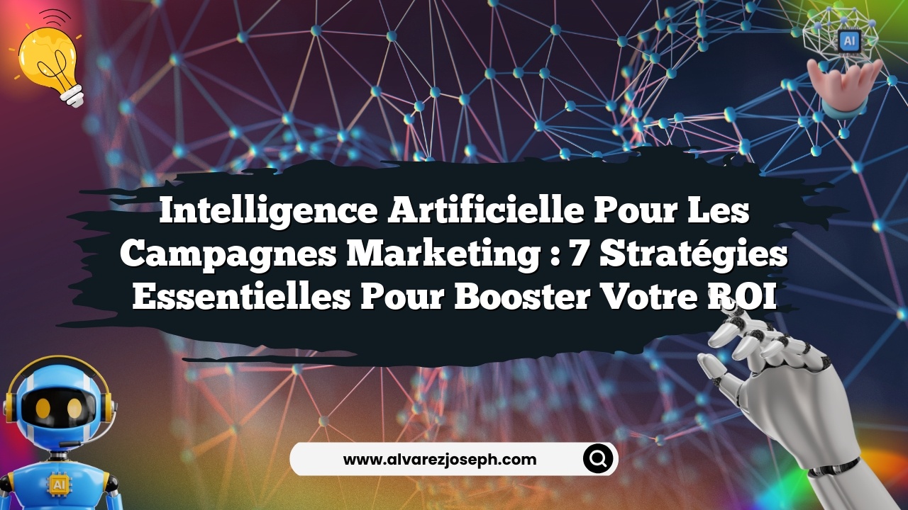 Intelligence Artificielle pour les Campagnes Marketing : 7 Stratégies Essentielles pour Booster Votre ROI