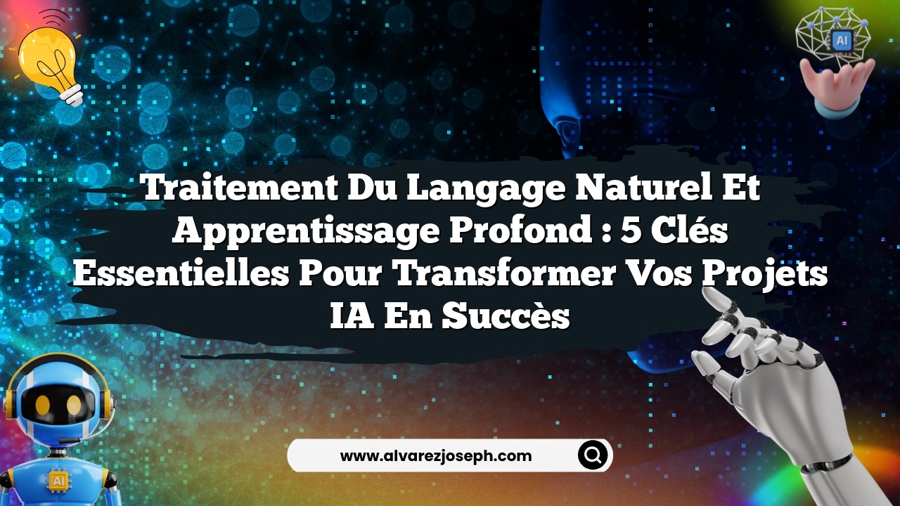 Traitement du langage naturel et apprentissage profond : 5 clés essentielles pour transformer vos projets IA en succès