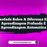 A verdade sobre a diferença entre aprendizagem profunda e aprendizagem automática