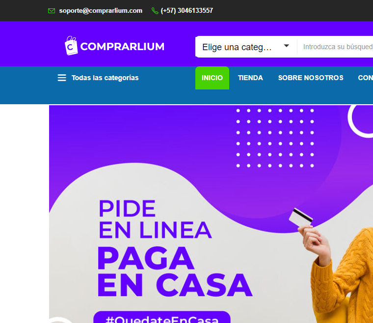 Desarrollo comercio electrónico Comprarlium - 6