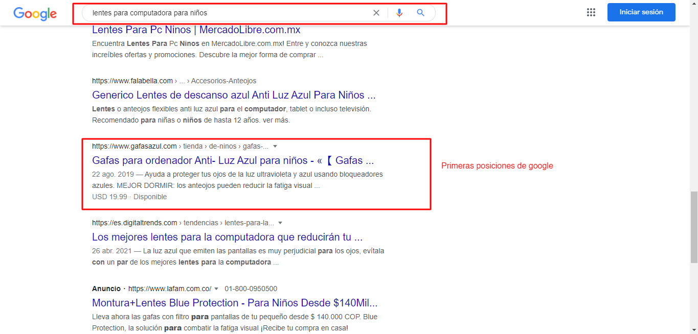 Caso de éxito aplicando SEO a un e-commerce - 8